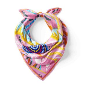 Delicada mascada para cabeza mod centro del mundo