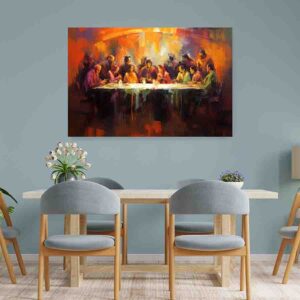 Cuadro ultima cena moderno decorativo Legado de Fe