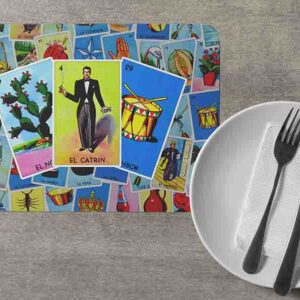 Manteles para mesa lotería mexicana Mod.3 Cartas