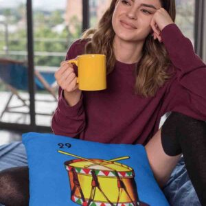 Cojines para sala modernos de la loteria El tambor