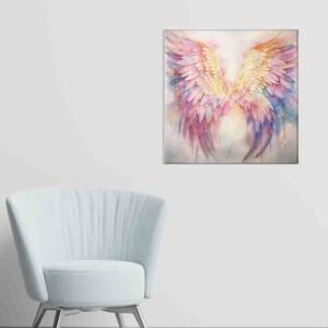 Cuadro de alas de angel Elevación Divina