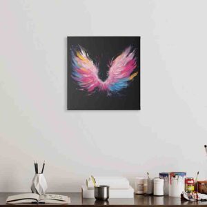 Cuadros de alas de angel Arcoíris Celestial