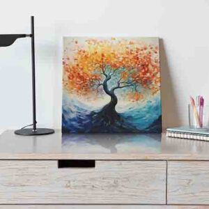 Pintura arbol de la vida canto eterno