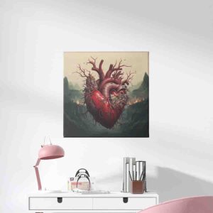 pinturas de corazones reales esperanza eterna