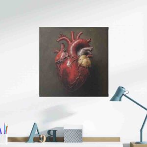 pinturas de corazones reales estilo Rembrandt