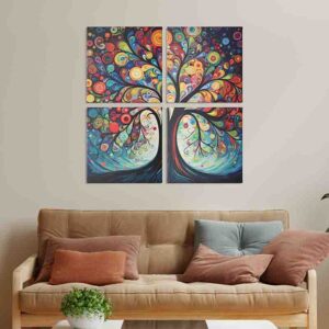 Cuadro del árbol de la abundancia Inspiración