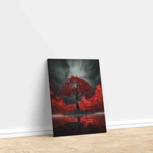 Pintura arbol de la vida Sombras de esperanza