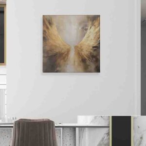 Cuadro con alas de angel Sueño Divino