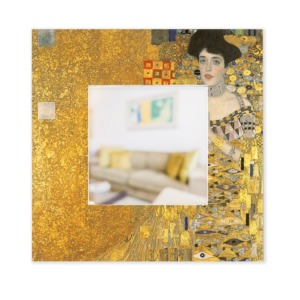 Set de espejos decorativos De diseño arte estilo Gustav Klimt
