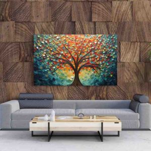 Árbol de la vida cuadros modernos Arte Esencia Majestuosa