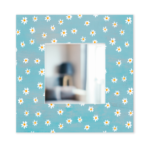 Refinado Espejo para decorar salas Florido Aurora