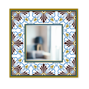 Centenario Divertido Espejo decorativo de comedor Vintage