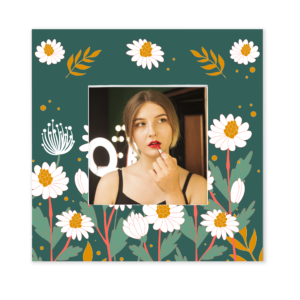 Espejo decorativo para pared De diseño Flores Dublín