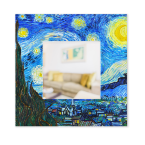 Espejo para habitación Arte Noche Estrellada
