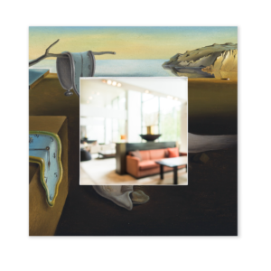 Arte Salvador Dalí Espejo decorativo moderno