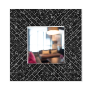 Espejo decorativo Hermoso Lewis Negro