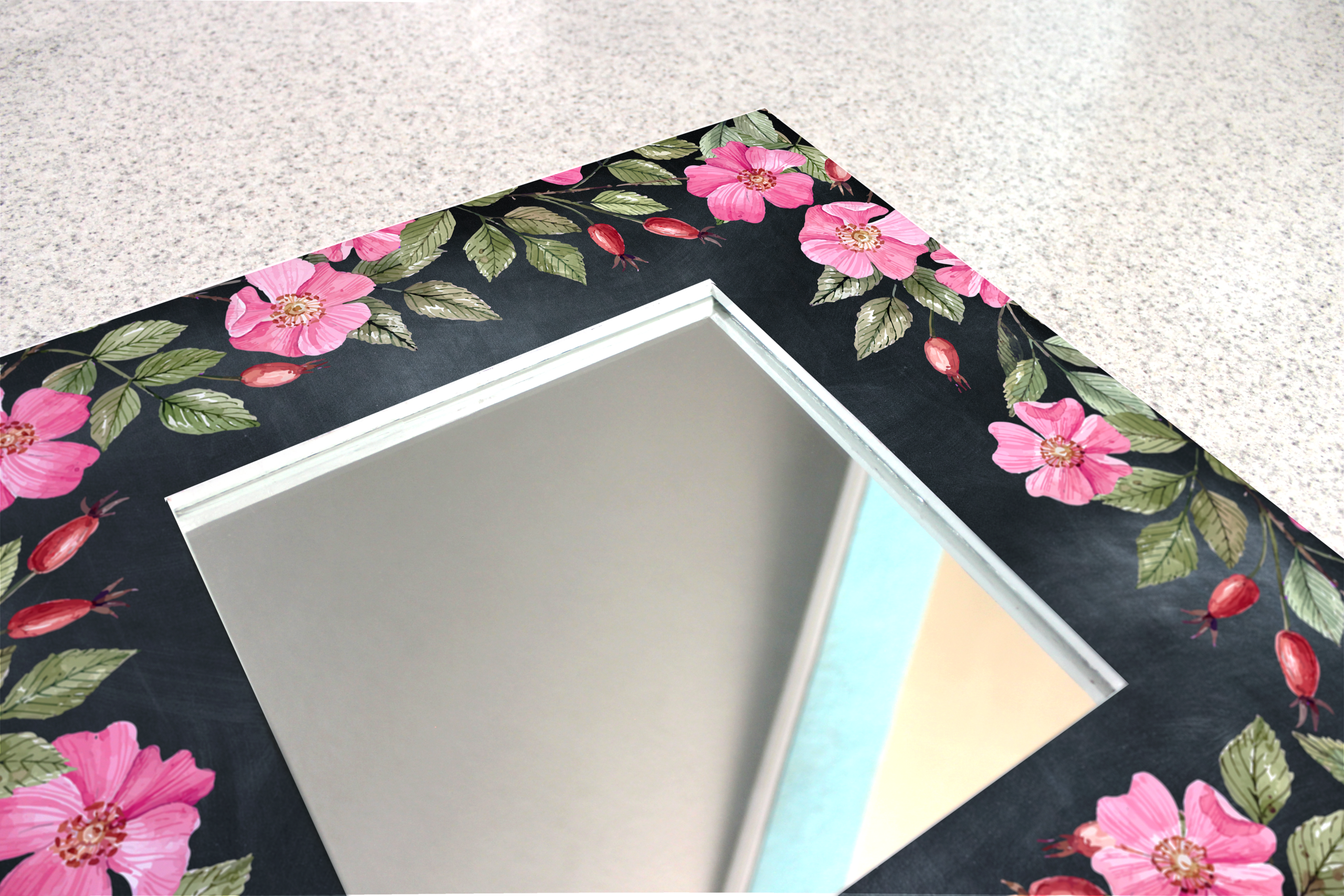 Espejo moderno Florido Naturaleza mía - Imagen 3