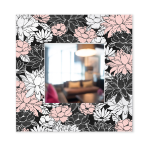 Exclusivo Espejo decorativo para sala Floreciente Shadow