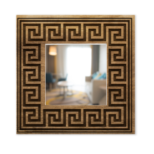Espejo decorativo moderno Madera Zeus