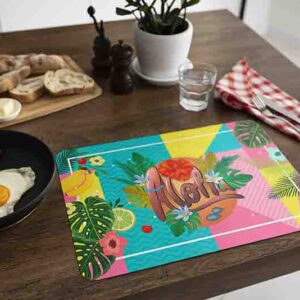 Decoración hawaiana para fiesta manteles Mod.17