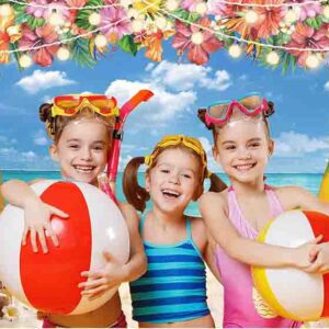 Fiesta hawaiana Backdrop decoración MOD.HAWAIOO1