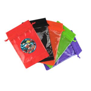 Morralitos personalizados Temático fiesta de naruto