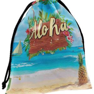 Bolsitas para dulces tematica hawaiana personalizados Mod.6