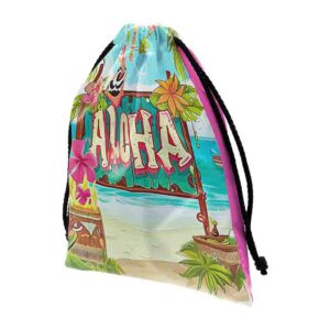 Morralitos dulcero hawaiano personalizados Mod.7