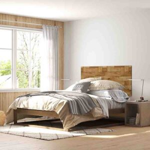 Cabeceras de madera modernas flotantes Arce Majestuoso