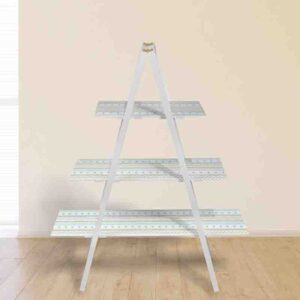 Escalera para mesa de dulces Portatil Baby shower MOD. Baby blue