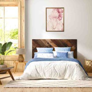 Cabecera de cama de madera MOD. Corazón del Bosque