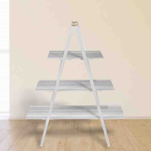 Escalera para mesa de dulces Portatil Madera MOD. Grey