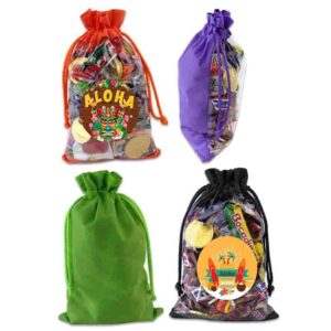 Bolsitas para dulces personalizadas temática hawaiana
