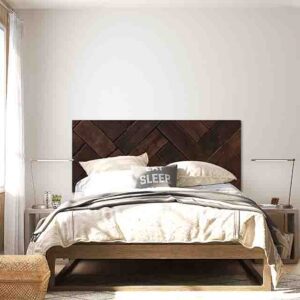 Cabecera flotante madera MOD. Marrón oscuro