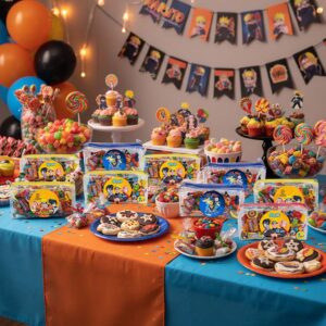 Estuches lapiceras Tematico fiesta de naruto