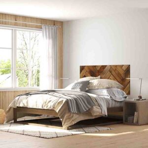 Cabeceras de madera para cama flotantes Naturaleza Viva