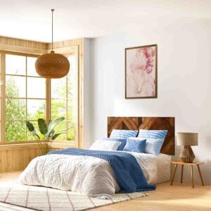 Cabecera de madera flotante Reflejos del Tiempo