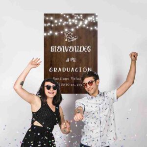 Letrero MDF decoración de graduación Mod.10