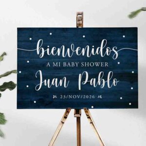 Letrero baby shower decoracion Mod.2