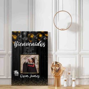 Letrero de mi graduación personalizado Mod.2