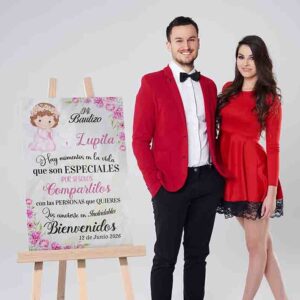 Letrero para decoración bautizo Mod.5