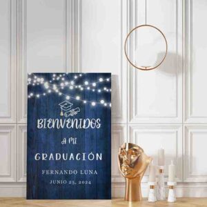 Graduación letrero de bienvenida Mod.5