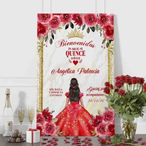 Letrero para fiesta de xv Mod.5