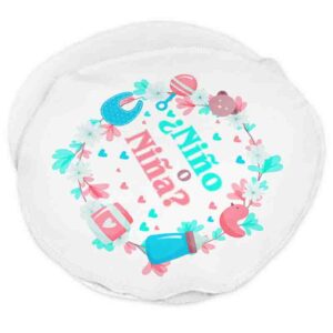 Tortilleros de tela fiesta de revelación de genero Mod.6