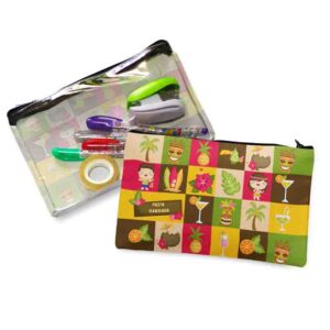 Estucheras lapicera recuerdo fiesta hawaiana Mod.7