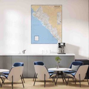 Mapa de Sinaloa gigante carreteras