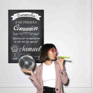 Letrero primera comunion personalizado Mod.1