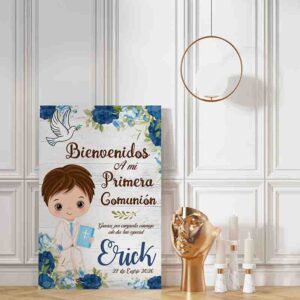 Letrero de mi primera comunion mdf Mod.2