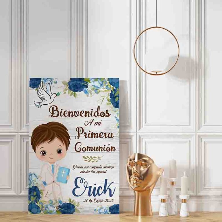 Letrero de mi primera comunion mdf Mod.2 | SuperCreativa