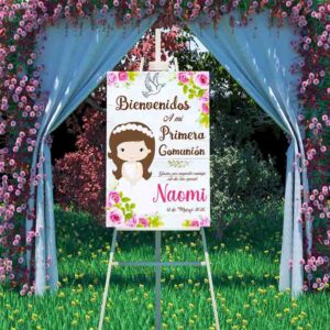 Letrero de primera comunion personalizado Mod.3